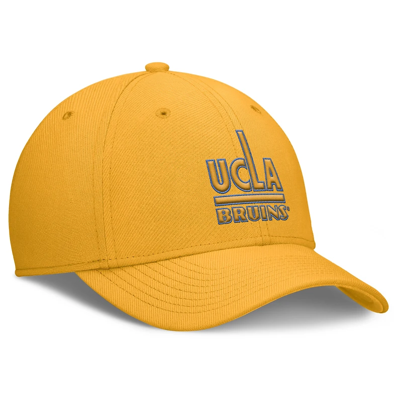 Men's Nike Gold UCLA Bruins Rise Academic Dri-FIT Flex Hat