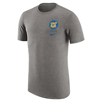 T-shirt rétro triple mélange Nike UCLA Bruins pour homme, gris chiné