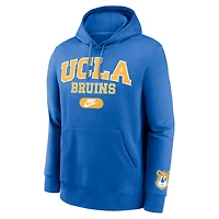 Sweat à capuche Nike bleu clair UCLA Bruins Legacy Foundational Two-Hit Club Performance pour homme
