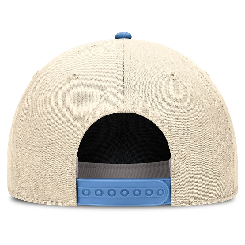 Men's Nike Natural/Blue UCLA Bruins Academic Rise Dri-FIT Adjustable Hat