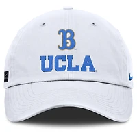 Casquette ajustable Nike blanche UCLA Bruins 2025 Sideline Club pour homme