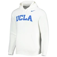 Sweat à capuche Nike UCLA Bruins Logo Club pour homme, blanc