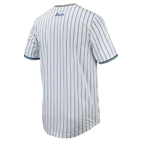 Maillot de baseball réplique à fines rayures Nike UCLA Bruins pour homme blanc