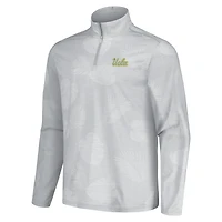 Veste zippée à quart de tour Tommy Bahama grise UCLA Bruins Sport Delray Frond pour homme