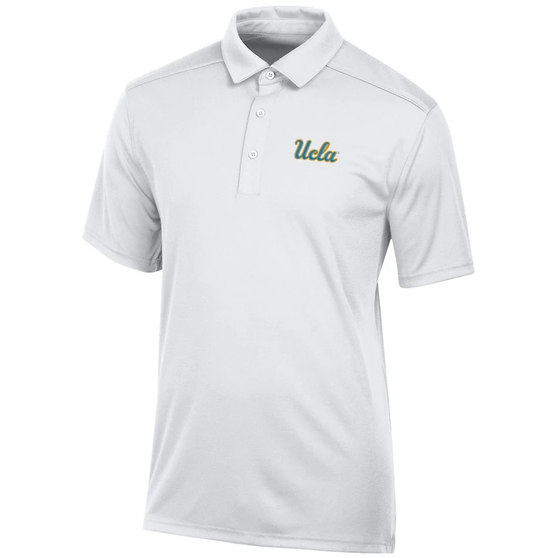 Men's White UCLA Bruins Classic Jacquard Polo
