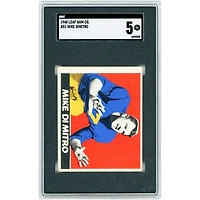 Mike Dimitro UCLA Bruins 1948 Leaf Gum Co. #51 SGC Authenticated 5 Rookie Card