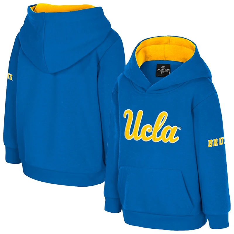 Sweat à capuche en molleton gros logo bleu Colosseum pour tout-petit des Bruins de l'UCLA