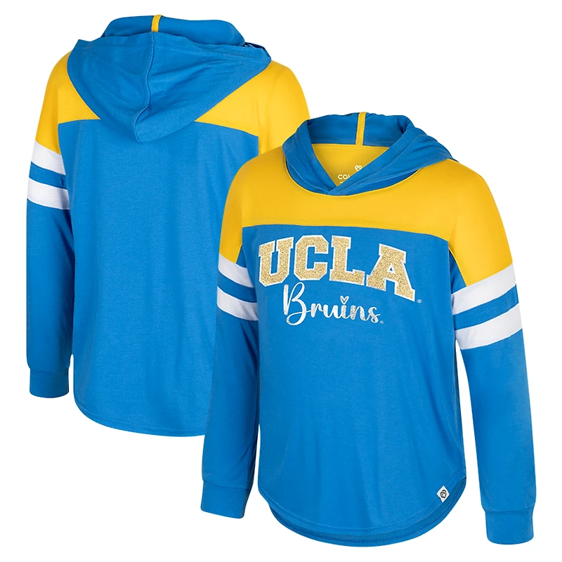 T-shirt à manches longues et capuche pour tout-petits Colosseum Blue UCLA Bruins Reflection