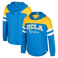 T-shirt à manches longues et capuche pour tout-petits Colosseum Blue UCLA Bruins Reflection