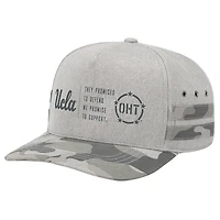 Casquette unisexe grise Colosseum ajustable UCLA Bruins OHT Squad Podium