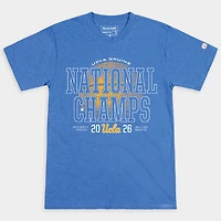 Unisex Homefield  Blue UCLA Bruins 2026 NCAA Women's Basketball National Champions T-Shirt