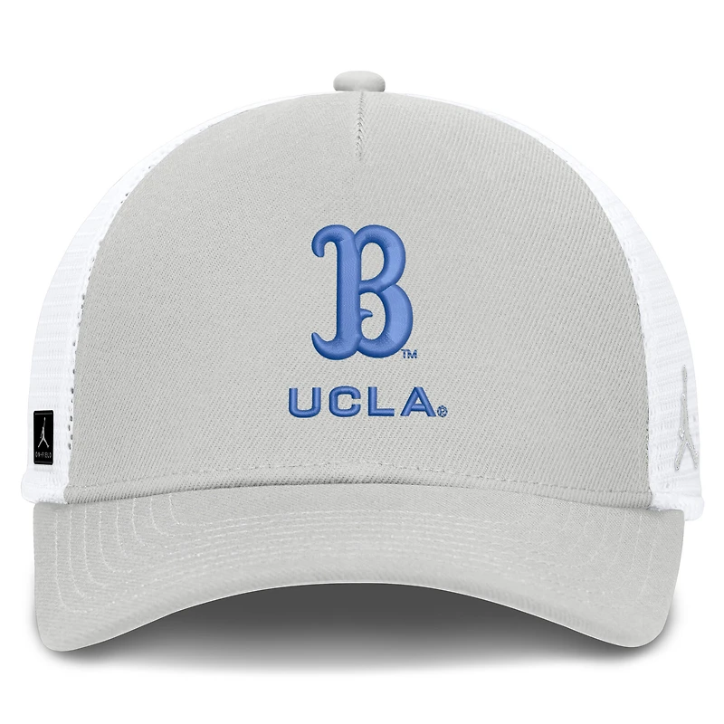 Unisex Jordan Brand Gray UCLA Bruins 2026 On-Field Gameday Trucker Hat
