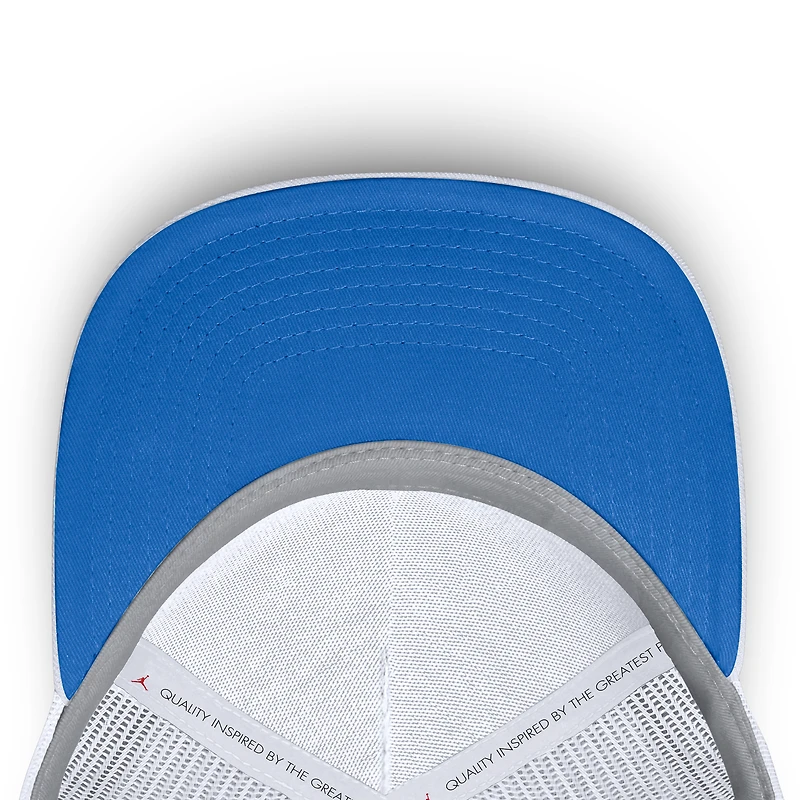 Unisex Jordan Brand White UCLA Bruins Country Club Golfin' Rise Trucker Adjustable Hat