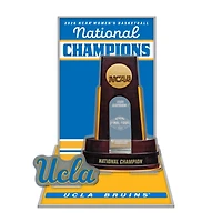 WinCraft UCLA Bruins 2026 NCAA Women's Basketball National Champions 3D Collector Stand