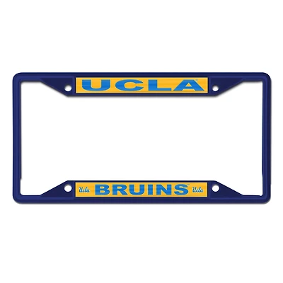Cadre de plaque d'immatriculation WinCraft UCLA Bruins chromé