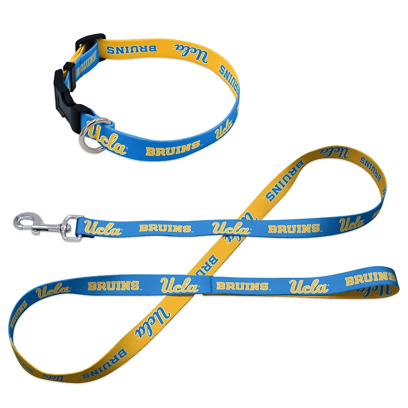 Ensemble laisse et collier pour animaux de compagnie WinCraft UCLA Bruins