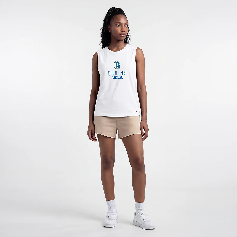 Women's Champion  White UCLA Bruins Lifestyle Tank Top