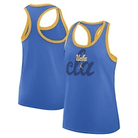 Débardeur Jordan Brand bleu UCLA Bruins Primetime Racerback Tri-Blend pour femme