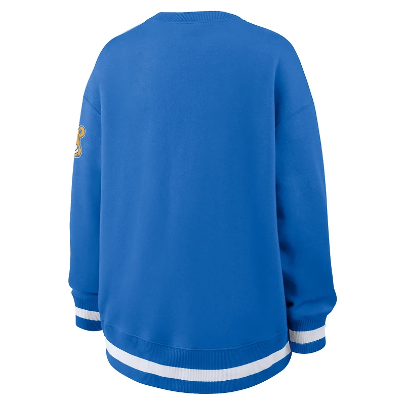 Women's Nike Blue UCLA Bruins Oversized Legacy Phoenix Sweatshirt
