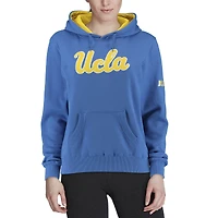 Sweat à capuche Stadium Athletic Blue UCLA Bruins pour femme avec gros logo