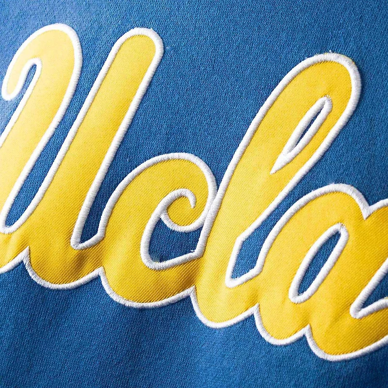 Sweat à capuche Stadium Athletic Blue UCLA Bruins pour femme avec gros logo