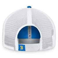 Casquette réglable Top of the World bleu/blanc UCLA Bruins Charm Trucker pour femmes