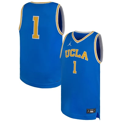 Youth Jordan Brand #1 Blue UCLA Bruins Replica Basketball Jersey