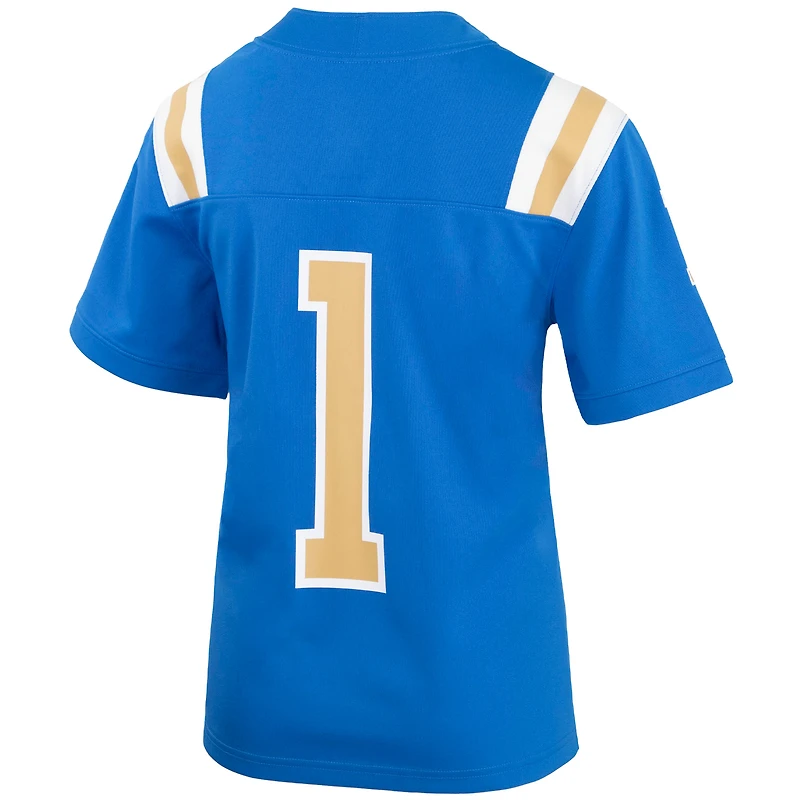 Maillot de football intouchable Jordan Brand #1 des Bruins l'UCLA pour jeunes, bleu