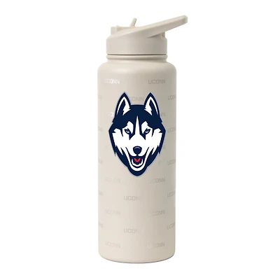 Bouteille isotherme Logo Brands UConn Huskies 34 oz Sand Ghost