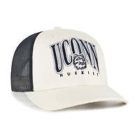 Casquette trucker ajustable pour homme, modèle 47 Natural UConn Huskies Drawbridge