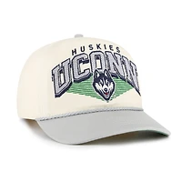 Men's '47 Natural UConn Huskies Pomona Two-Tone Rope Hitch Adjustable Hat