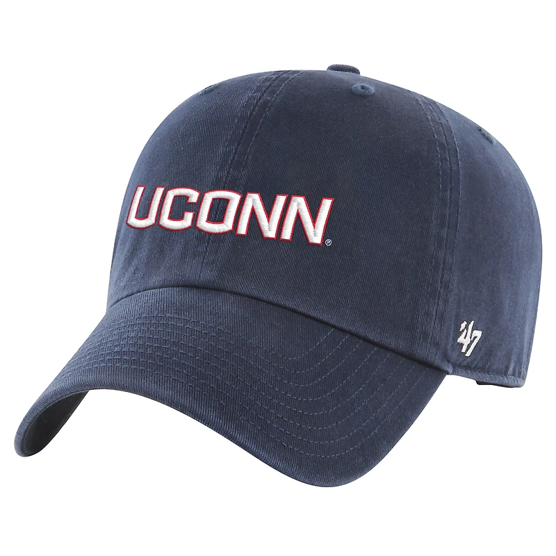 Men's '47 Navy UConn Huskies Clean Up Adjustable Hat