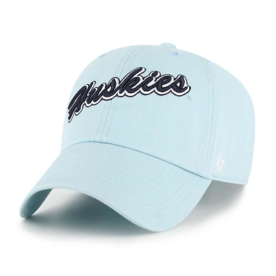 Casquette ajustable « 47 Powder Blue UConn Huskies Vault Clean Up » pour homme