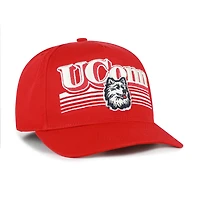 Men's '47  Red UConn Huskies Script Fade Hitch Adjustable Hat