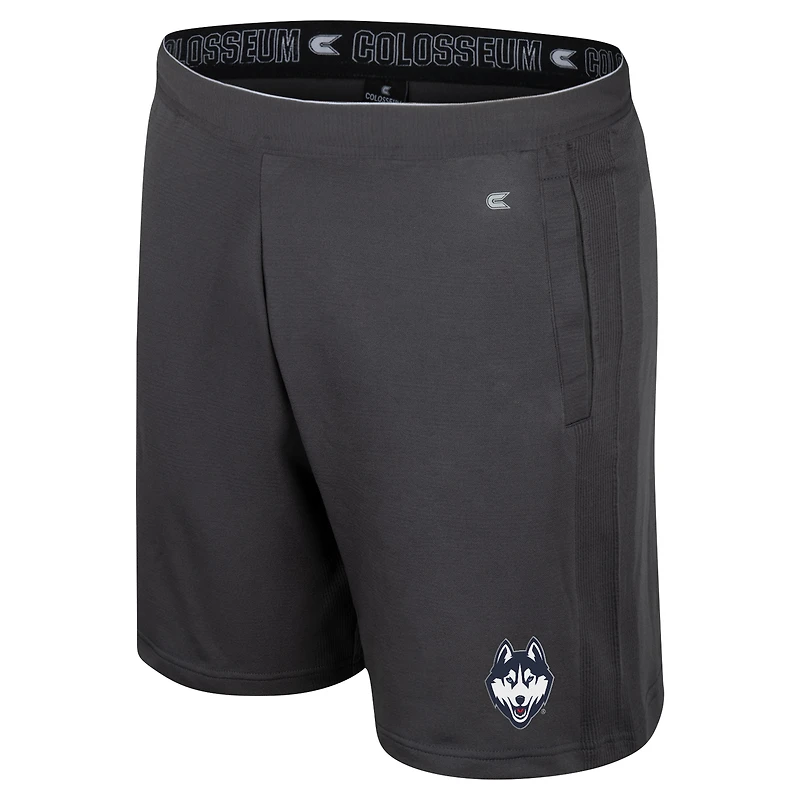Short Forget Colosseum Anthracite pour homme des Huskies de l'UConn