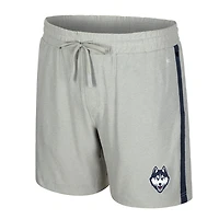 Short Mac gris Colosseum pour homme des Huskies de l'UConn