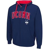 Sweat à capuche Colosseum Navy UConn Huskies Big & Tall pour homme