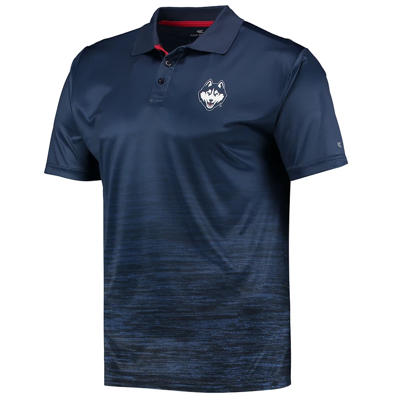 Men's Colosseum Navy UConn Huskies Marshall Polo