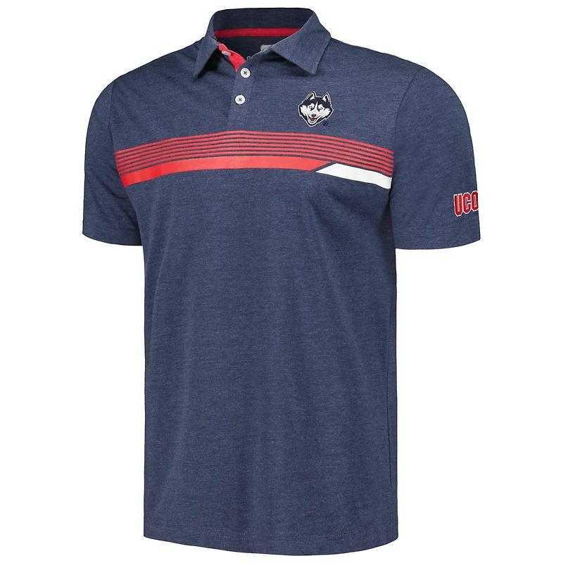Polo Colosseum Navy UConn Huskies No Problemo pour homme