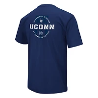 T-shirt d'appréciation militaire Colosseum Navy UConn Huskies OHT pour homme