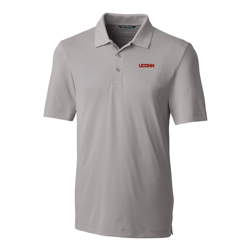 Polo extensible Forge gris Cutter & Buck pour homme, grandes tailles, UConn Huskies