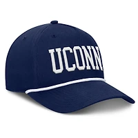 Men's Fanatics  Navy UConn Huskies Foul Ball Rope Adjustable Hat