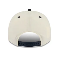 Men's New Era Cream/Navy UConn Huskies March Madness Historic Collection 9FIFTY A-Frame Snapback Hat