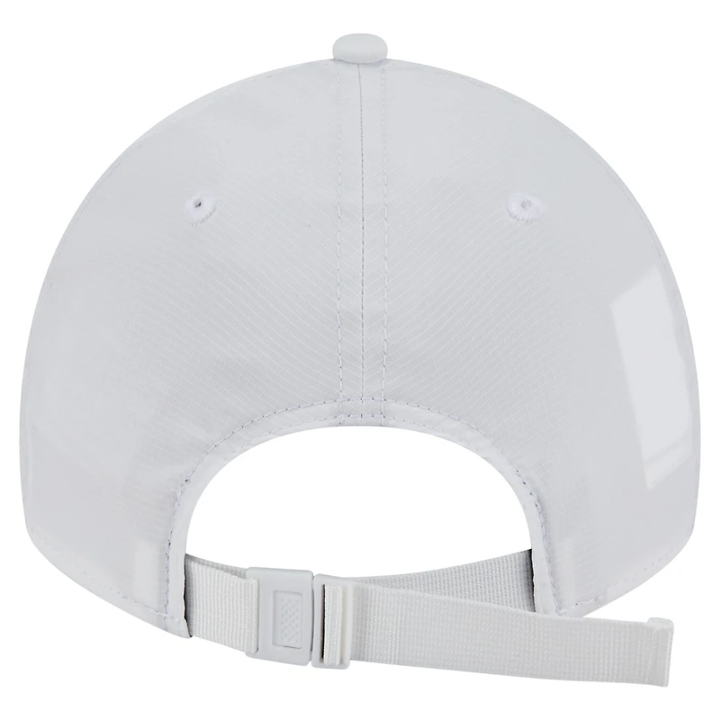 Men's New Era White UConn Huskies Active Ripstop 9TWENTY Adjustable Hat