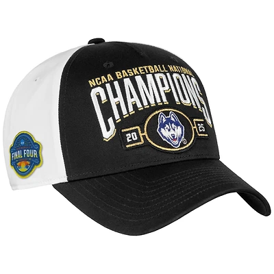 Men's Nike  Black UConn Huskies 2025 NCAA Women's Basketball National Champions Locker Room Adjustable Hat