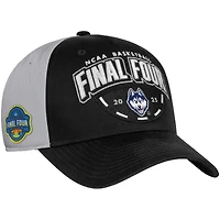Casquette ajustable Nike noire pour homme UConn Huskies 2025 NCAA Women's Basketball Tournament March Madness Final Four Regional Champions Vestiaire