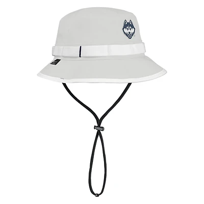 Men's Nike Gray UConn Huskies 2025 On-Field Boonie Performance Bucket Hat