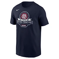 Men's Nike Navy UConn Huskies 12-Time NCAA National Champions Women’s Basketball T-Shirt