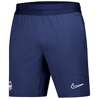 Men's Nike Navy UConn Huskies 2024/25 Sideline Performance Woven Shorts