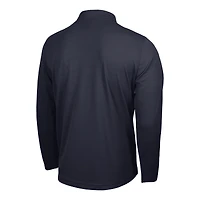 Pull Nike bleu marine UConn Huskies pour homme, champion national de basketball féminin NCAA 2025, Intensity, à quart zip